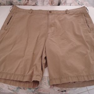 Dockers Mens Flat Front Relaxed Fit Shorts W42